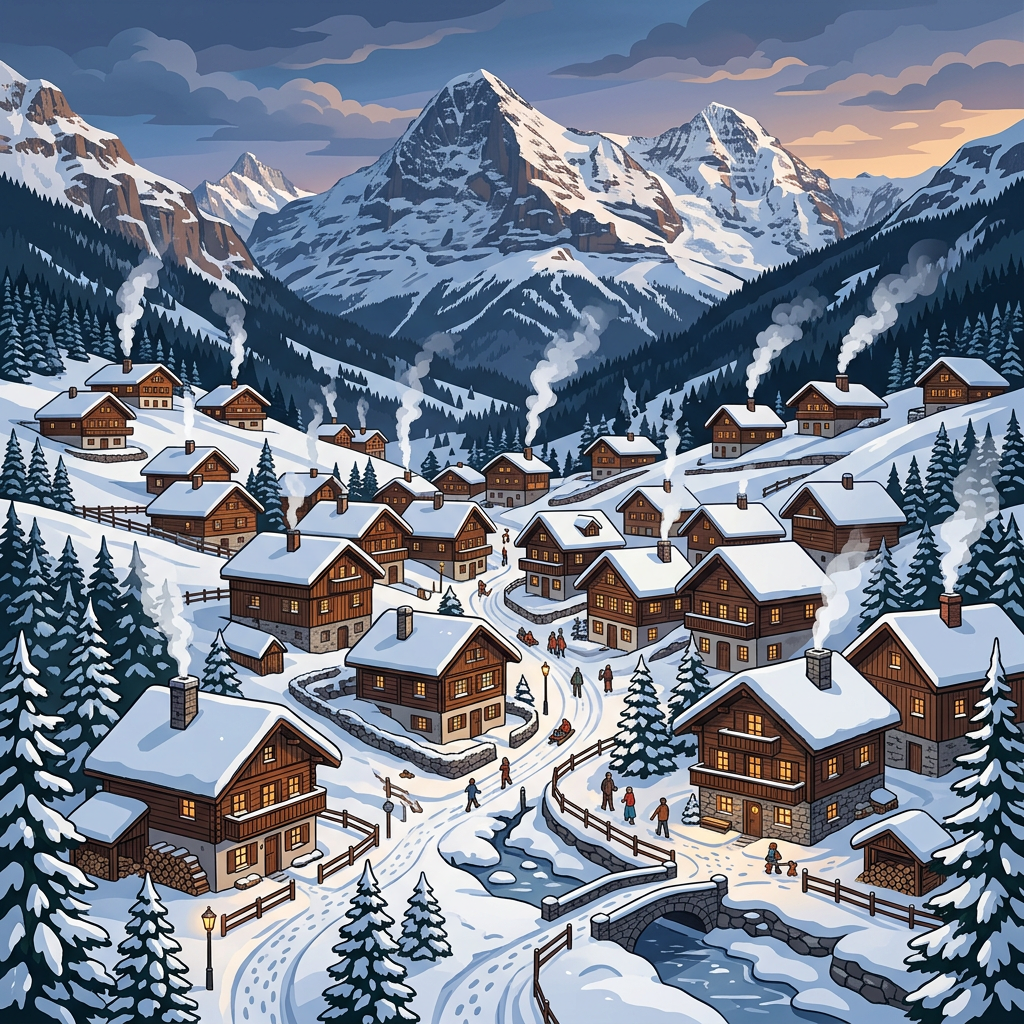 winter village