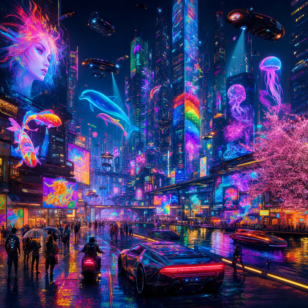 neon utopia