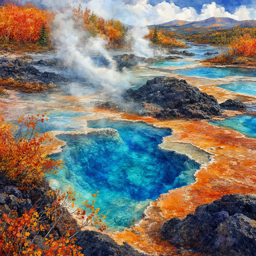 Autumn Glow Volcanic Springs