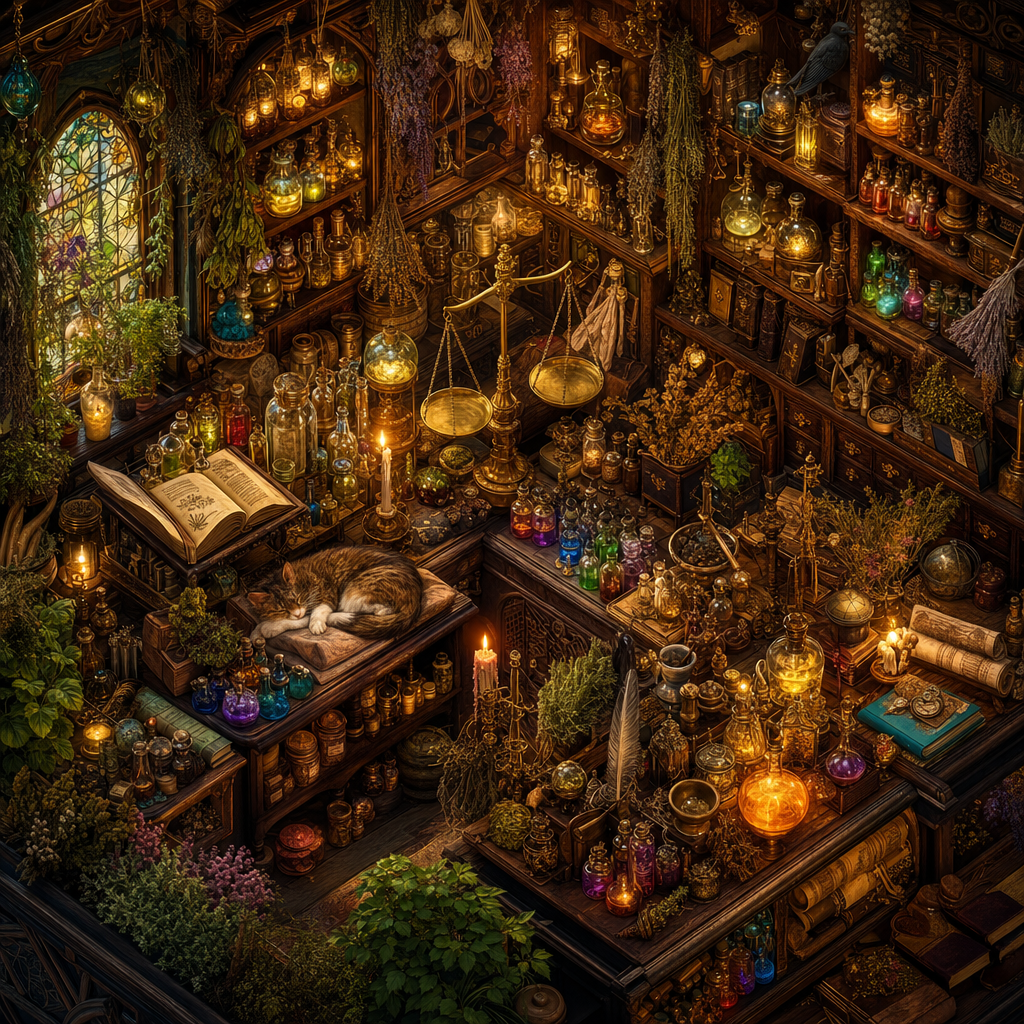 Golden Potion Apothecary