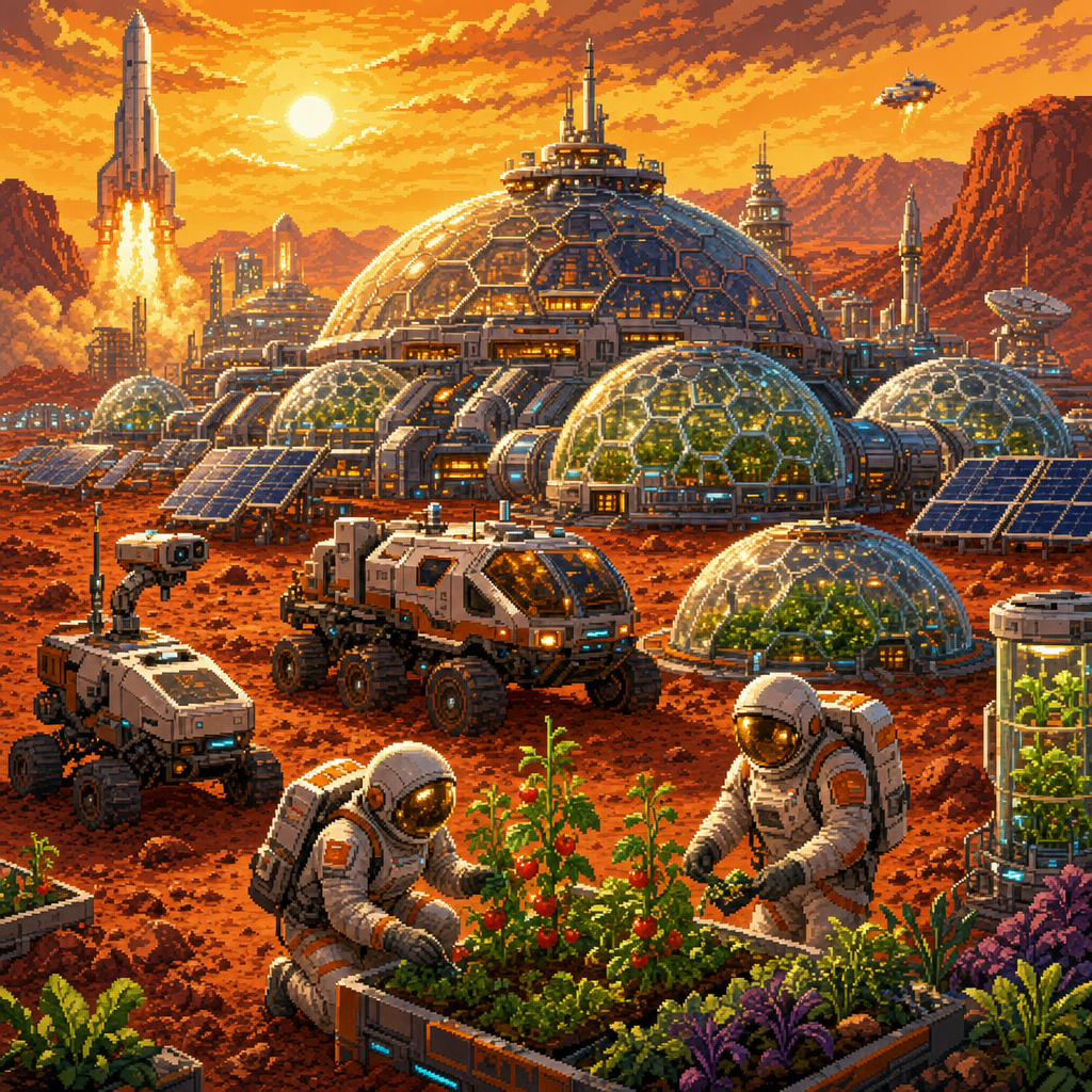 Golden Mars Colony